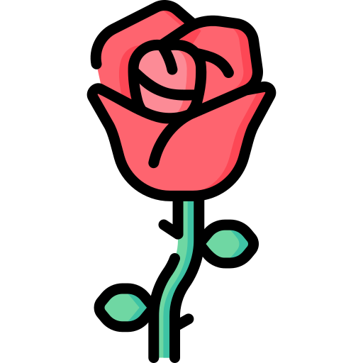 decoración plan romántico con petalos
